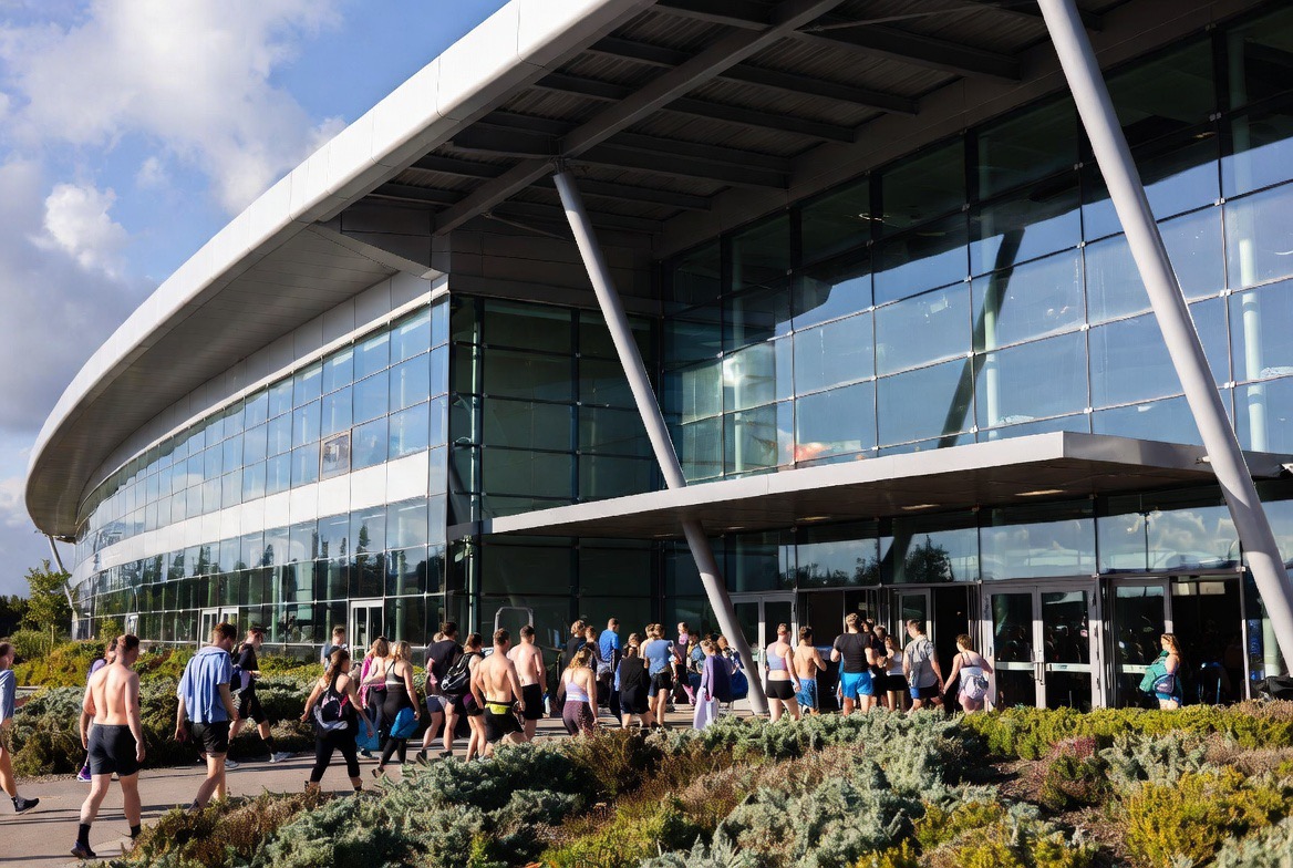 Public building exterior